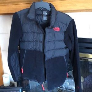 North Face half puffer jacket